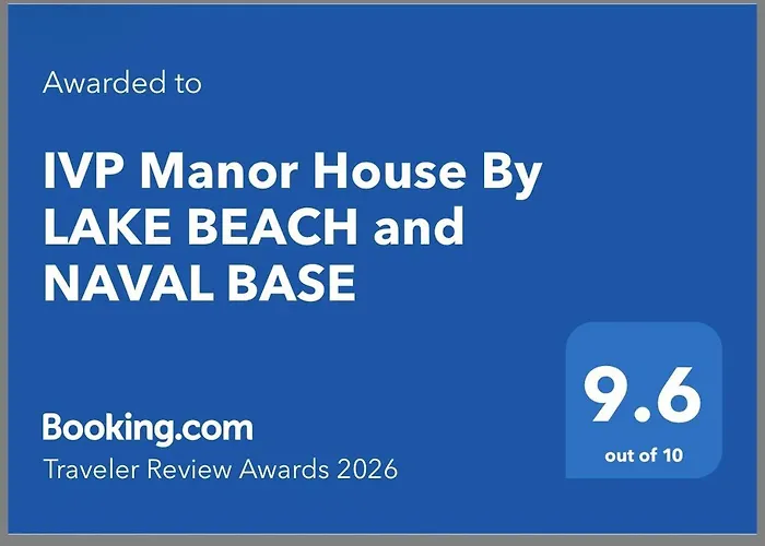 Ivp Manor House By Lake Beach And Naval Base